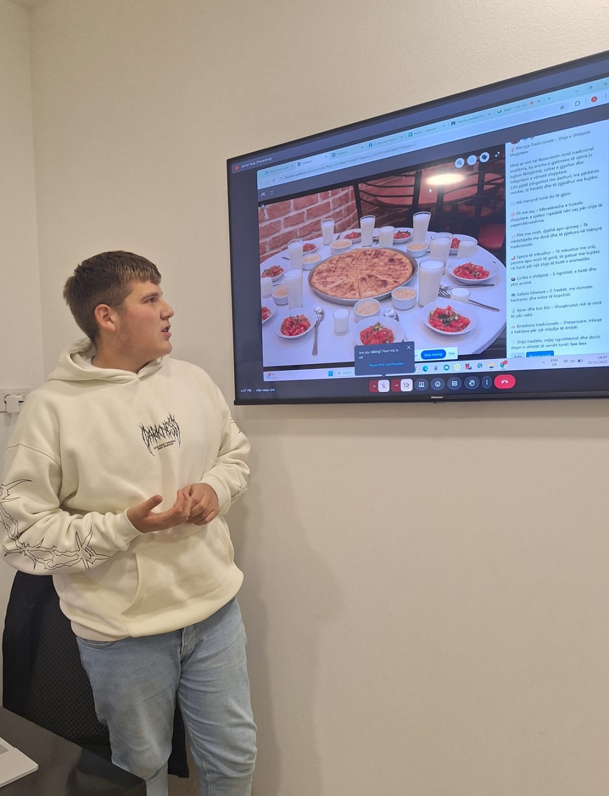 ADRIAN KUÇI: USING ARTIFICIAL INTELLIGENCE…