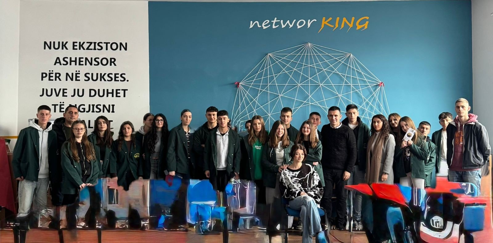 VIZITA NË SHKOLLËN E MESME&hellip;