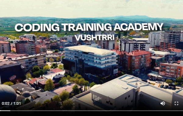 CODING TRAINING ACADEMY NË QENDËR TË VUSHTRRISË